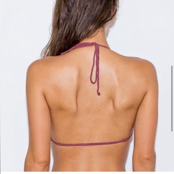 NWOT Somedays Lovin’ Revolve Crochet Bikini Top - Picture 3 of 8